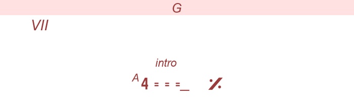  -   gitarr (läge VII)  