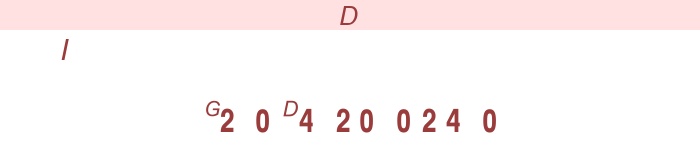  -   gitarr (läge I)  