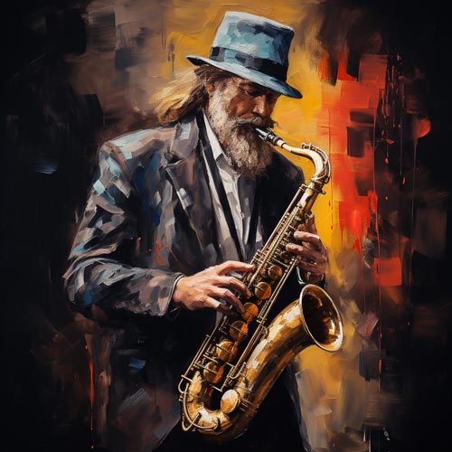  altsaxofon Eb och tenorsaxofon Bb